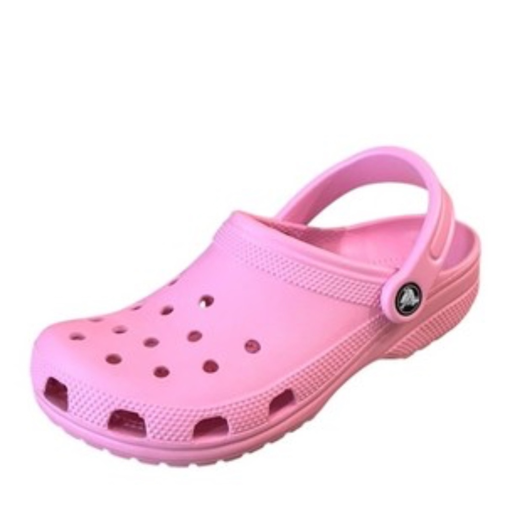 Crocs Classic Womens Pink Clogs‎ Size 6